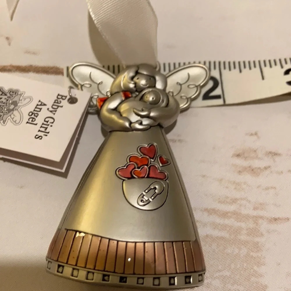 NIB Ganz Ornament Baby Girl Angel - Picture 7 of 8